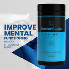 Hunter Focus - Suplemento Nootrópico Premium para Memoria y Concentración