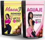 Aguaje CurvyFruit + Maca Root Powder (Roja, Negra y Amarilla) – Apoyo Natural para la Silueta Femenina – 31 Días
