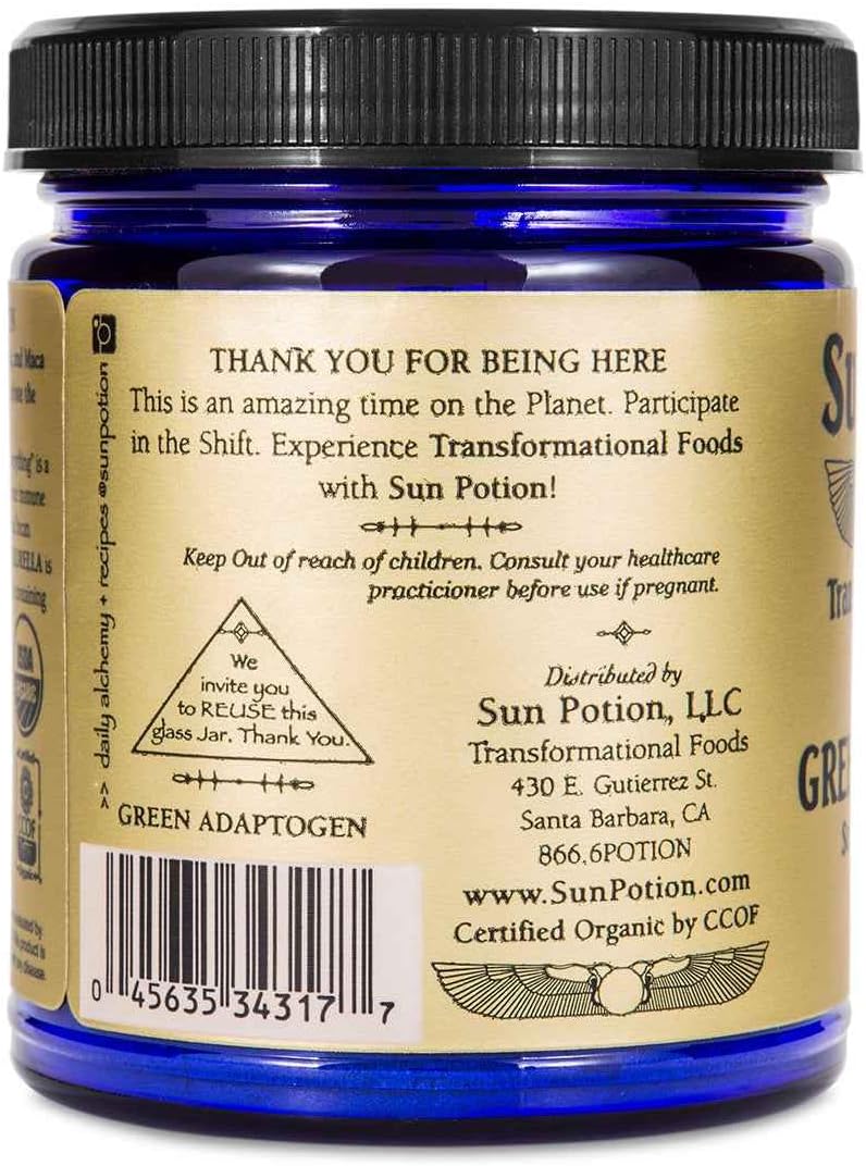 Sun Potion Adaptógeno Verde en Polvo (111g)