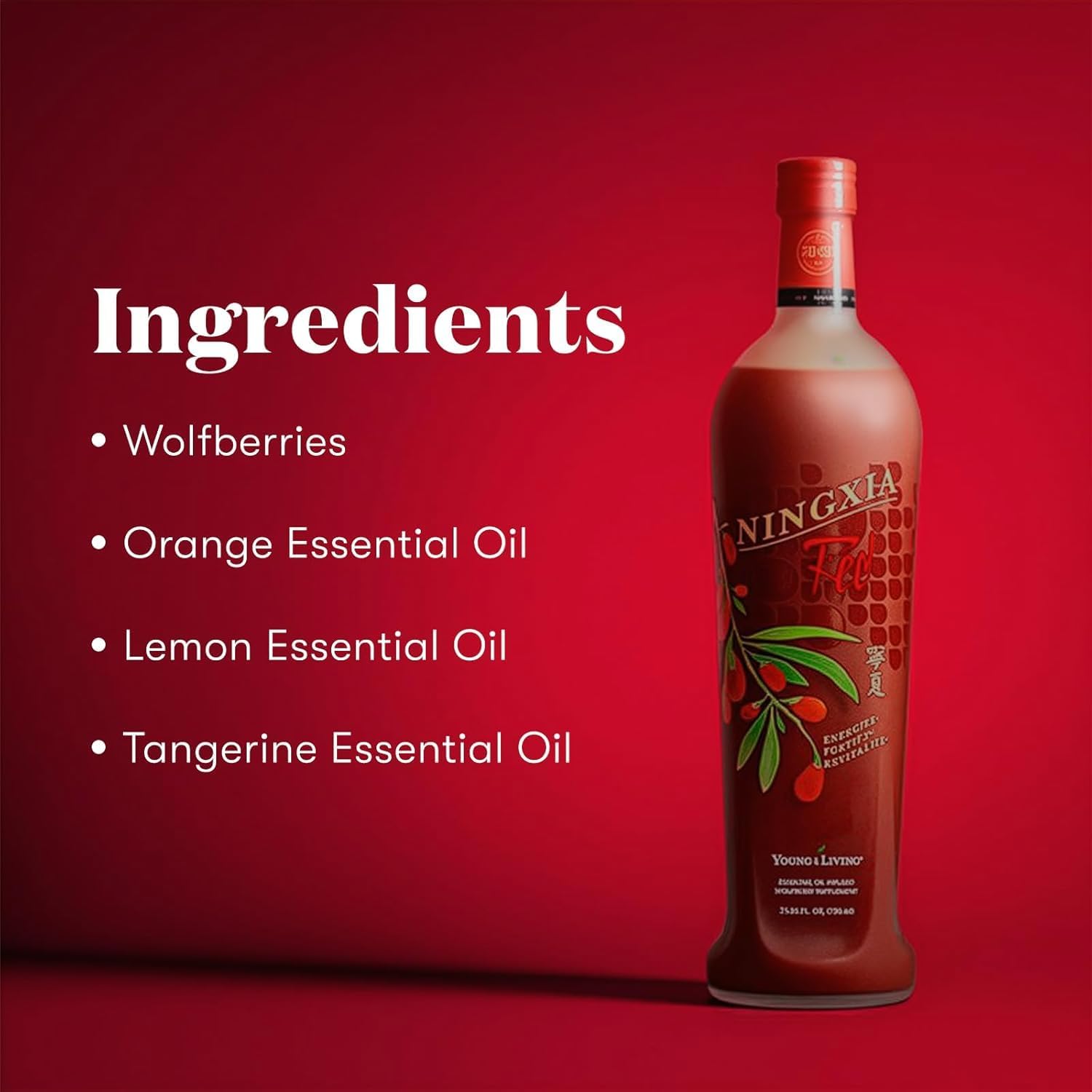 Young Living NingXia Red Bebida Antioxidante | 750 ml (Paquete de 2)