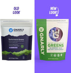 Gnarly Nutrition Superfood Greens - Blueberry Acai - Polvo de Superalimentos Orgánico