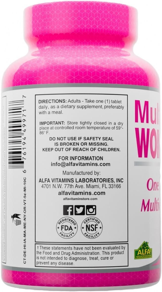 ALFA VITAMINS Multi Women - 100 comprimidos
