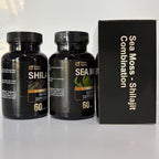 Irish Sea Moss & Shilajit Bundle - Suplemento Natural para Energía y Cabello