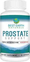 Best Earth Naturals Apoyo Prostático para Hombres - 30 Cápsulas