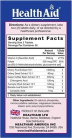 HealthAid Uriprinol® 60 Comprimidos – Depurativo Antioxidante de Ácido Úrico