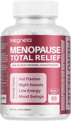 Menopause Care, with DIM, Black Cohosh, Chasteberry, Evening Primrose, Flax Seed & Ashwagandha, 180 Cápsulas