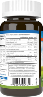 Carlson Blood Nutrients - 28 mg Iron, 90 Capsules