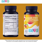 LIVS Multivitamínico en Gominolas sin Azúcar para Adultos y Niños – 60 Gomitas Veganas