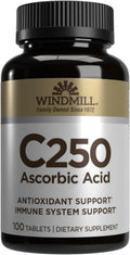 Vitamina C 250 mg, 100 Comprimidos - Windmill