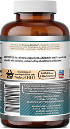 Amazing Formulas L-Citrulline 750 mg, 180 Cápsulas