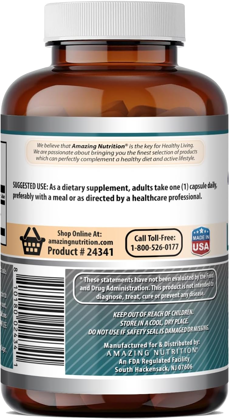 Amazing Formulas L-Citrulline 750 mg, 180 Cápsulas