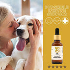 Pup Shield Fórmula de Apoyo Inmunológico Natural para Perros con Probióticos, Hoja de Olivo, Cola de Pavo y Equinácea, 30 Días