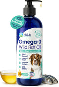 Aceite de Pescado Líquido para Perros con Omega 3, 6 y 9, Salvaje de Islandia - 473 ml