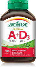 Jamieson Vitamin A & D Fortified 100 Softgels