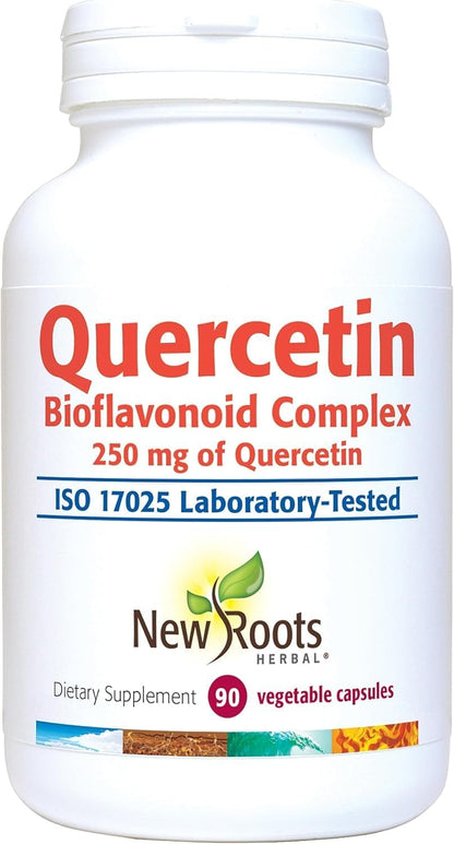 NEW ROOTS HERBAL Quercetin con Bromelina y Rutina - 90 Cápsulas Veganas – Image 1