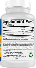 Best Naturals Biotin Maximum Strength 10,000 mcg, 200 Capsules