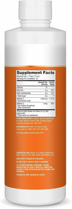 Dr. Mercola Vitamina C Liposomal Líquida 1000 mg - Sabor Vainilla Cítrica - 450 ml - Pack de 3
