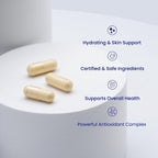 Relumins Complejo de L-Glutión 1650mg con Ácido Hialurónico, Alfa Lipoico, Escaramujo, Vitamina E y Riboflavina - 90 Cápsulas