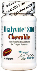 Dialyvite 800 Masticable - 90 Obleas (Suplemento Renal)