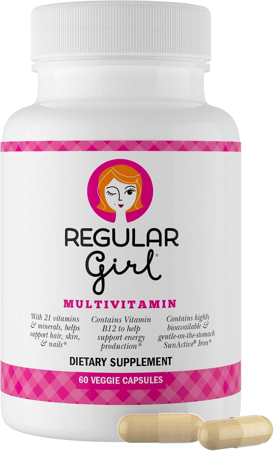 Regular Girl, Multivitamínico para Mujeres, 60 Cápsulas