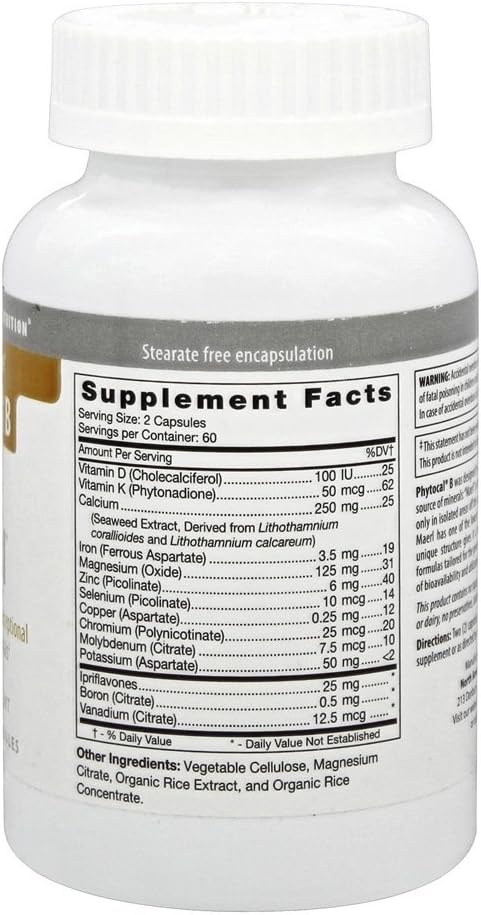 D'Adamo Personalized Nutrition - Phytocal B, 120 cápsulas