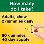Nature Made B12 Energy Gummies, 80 gominolas (Pack de 2)