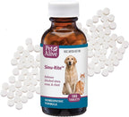 PetAlive Sinu-Rite - Alivio de la Congestión Nasal para Perros y Gatos - 180 comprimidos homeopáticos