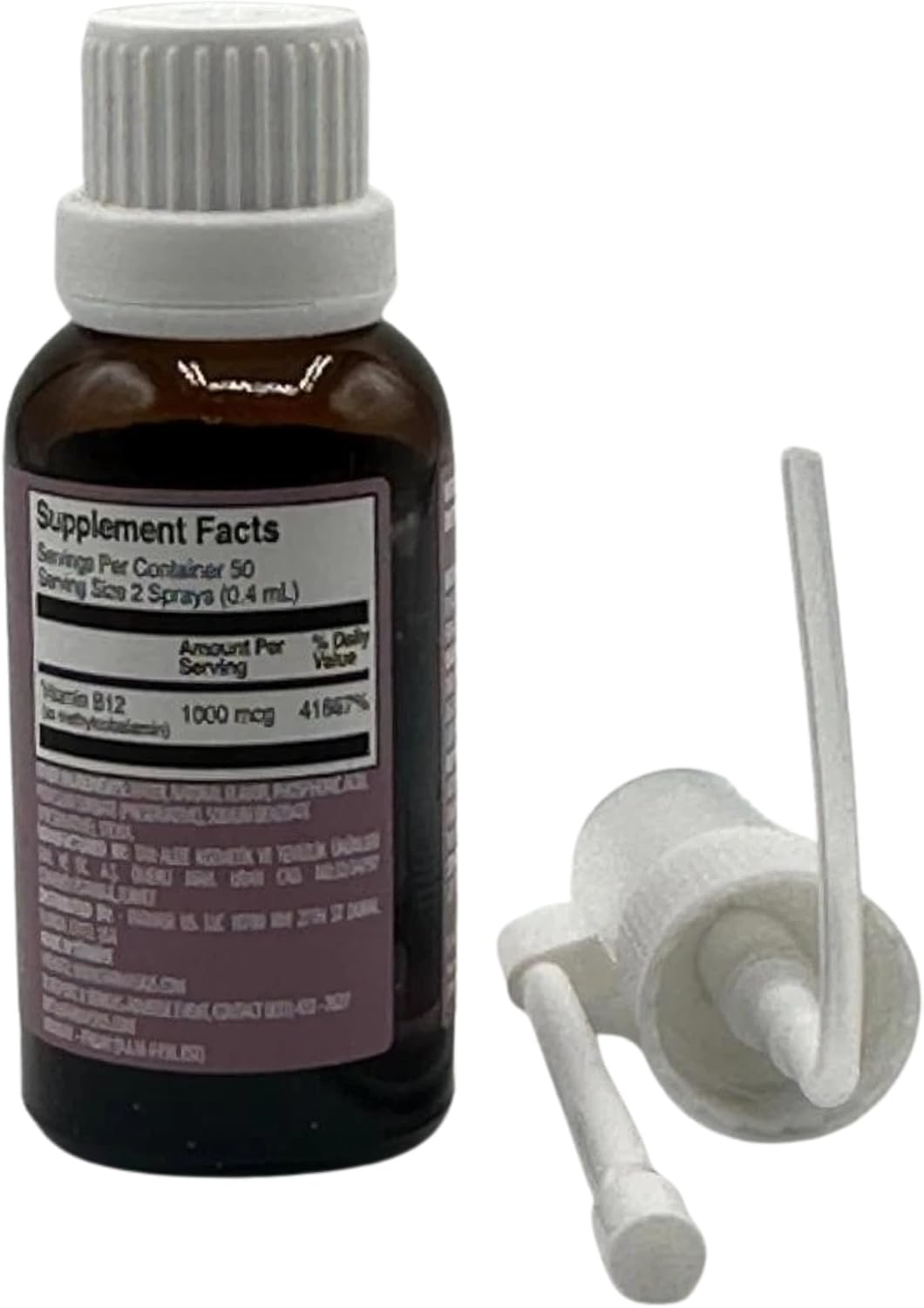 FARMASi Nutriplus Vitamina B12 Spray Sabor Fresa, Vegano, 20 ml