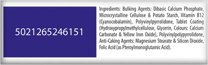 Vitabiotics Ultra Ácido Fólico 400 µg con – El ácido fólico contribuye al metabolismo normal de la homocisteína. – Image 3