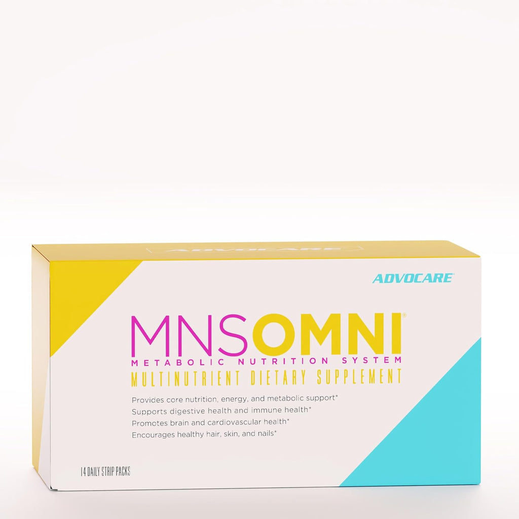 AdvoCare MNS Omni - Complemento Alimenticio Premium con Vitaminas y Probióticos - 14 Sobres Diarios