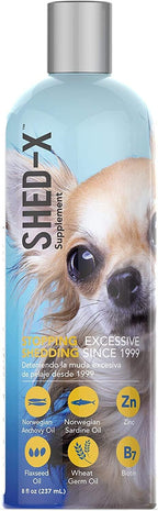 Shed-X Complemento Líquido para Perros 473ml (16oz) – Control de Muda y Salud del Pelaje