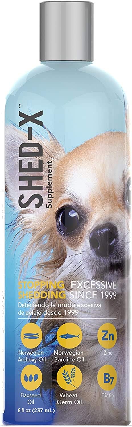 Shed-X Liquid for Dogs - Shed Control, Fish Oil, 237 ml