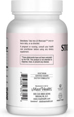 Maxi Health Stomach Soothe – Fórmula Digestiva con Olmo Resbaladizo, 120 Cápsulas