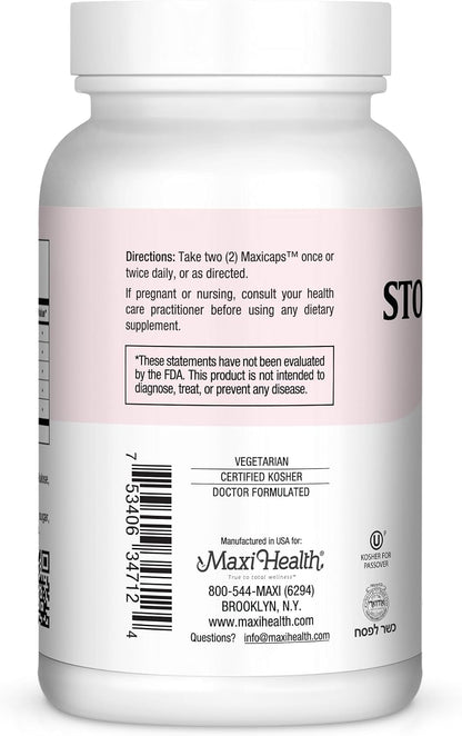 Maxi Health Stomach Soothe – Fórmula – Manzanilla (Matricaria chamomilla): Ampliamente utilizada por sus efectos – Image 2