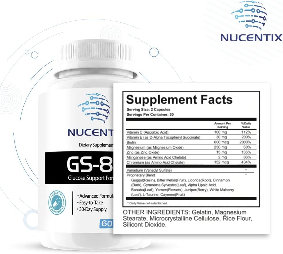 Nucentix GS-85-60 Cápsulas