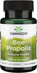 Swanson Bee Propolis 550 mg, 60 Cápsulas