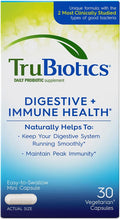 TruBiotics Daily Probiotic, 30 Cápsulas - Sin Gluten, Sin Soja, Apoyo Digestivo e Inmunitario