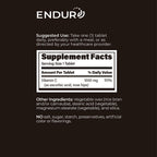 Endur ENDUR-C Vitamina C con Escaramujo, Liberación Sostenida, 1000 mg (60 Comprimidos)