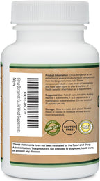 Double Wood Citrus Bergamot - 1000mg, 60 Cápsulas (Certificado NSF)
