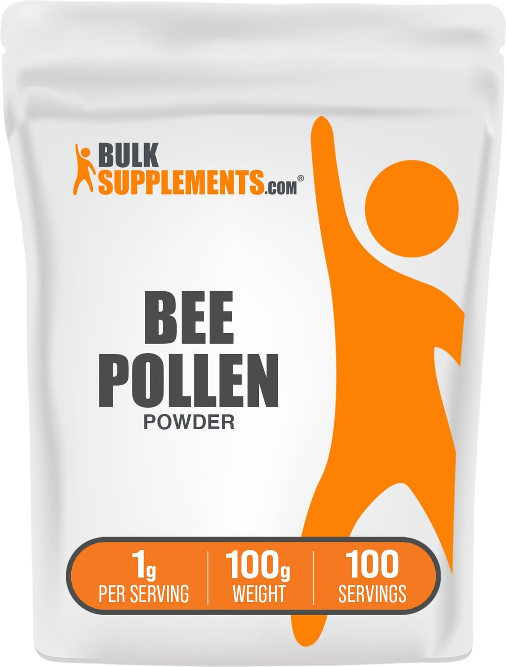 Pure Powdered Bee Pollen - Natural Supplement - 100 g