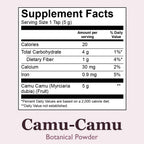 Organic Positively Botanicals Company, Camu Camu - Polvo Botánico, 113 g