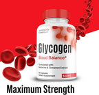 Glycogen Blood Balance Capsules, Premium All Natural Ingredients, 3 Pack