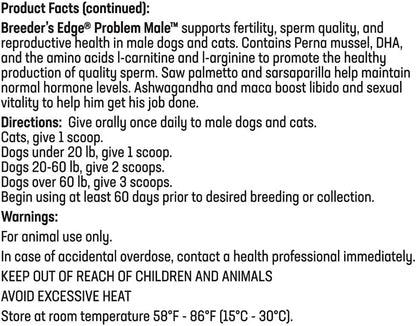 Breeder's Edge Problem Male Powder para Perros y Gatos, 225 g – Image 8