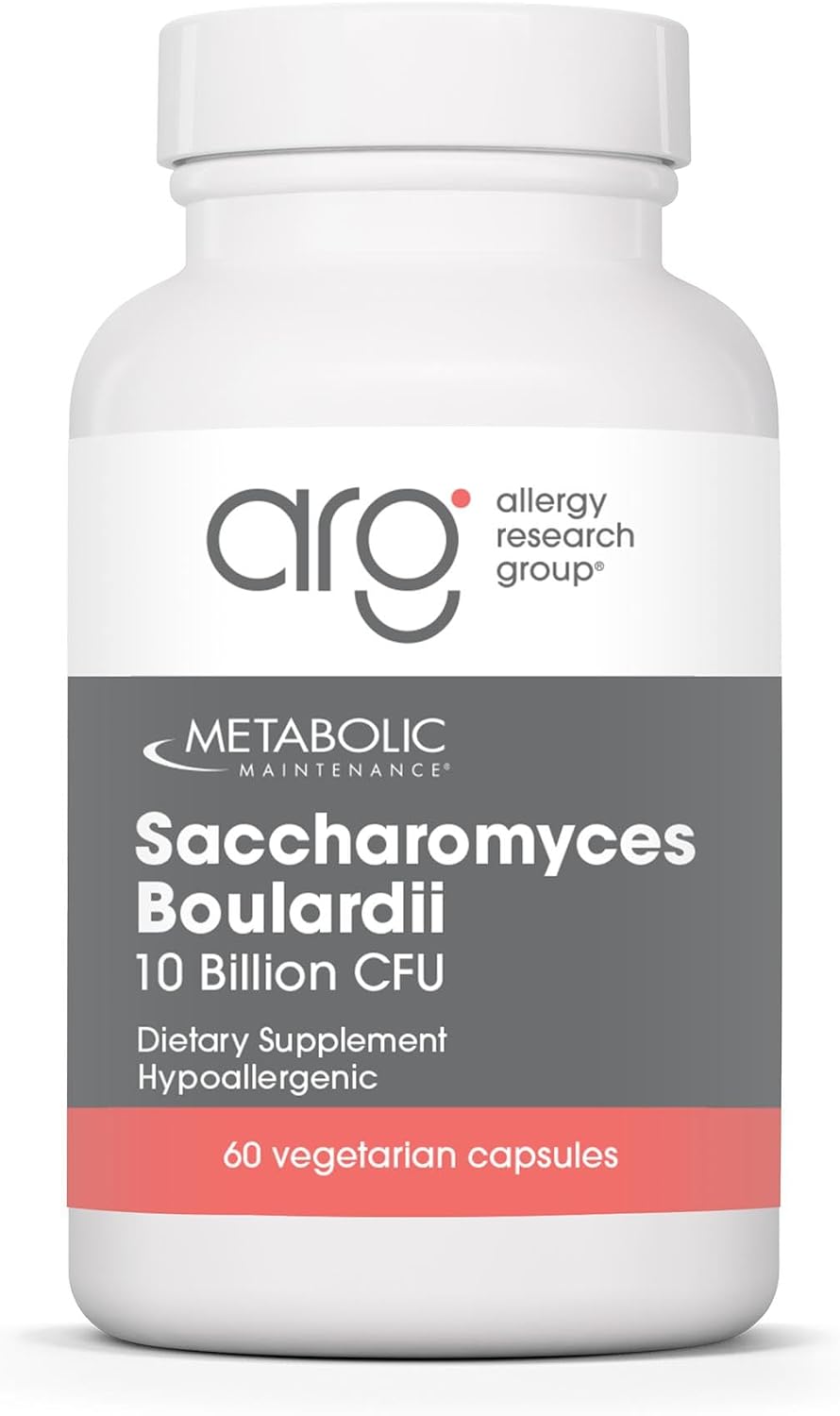 Saccharomyces Boulardii de Metabolic Maintenance - 550 mg, 10 mil millones UFC, 60 cápsulas