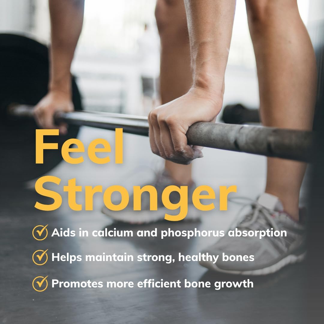 Health by Principle - Vitamina D3 - Apoyo Inmune, Salud Ósea y Cognitiva - Natural, Orgánico, Sin OGM, Sin Gluten - 100 Softgels