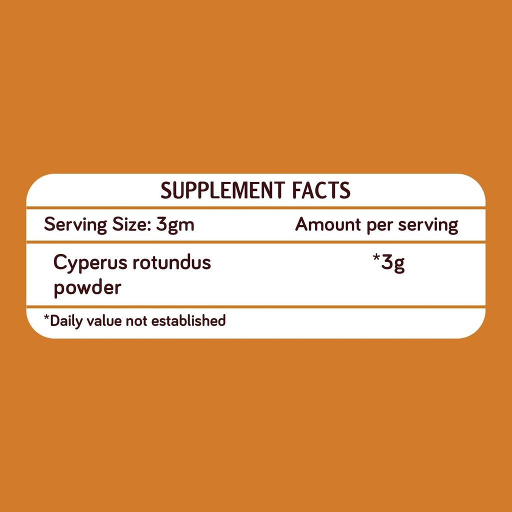 KILLI Nut Grass Tuber Powder (Cyperus rotundus) - 100g