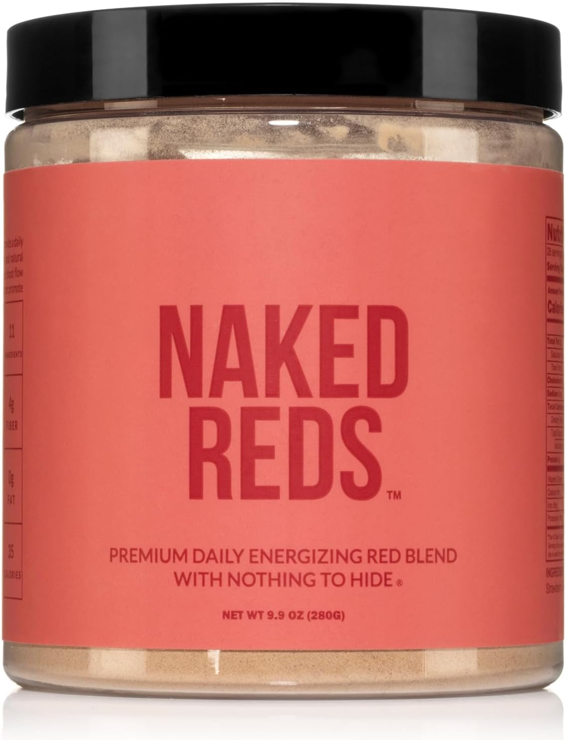 NAKED Reds Superfood Powder - Mezcla de Frutas Rojas, 28 porciones