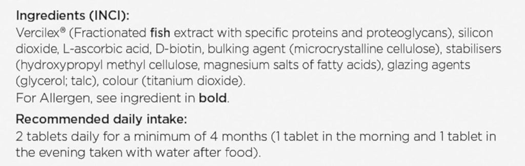 Nourella Active Skin Support - Suplemento alimenticio para la piel