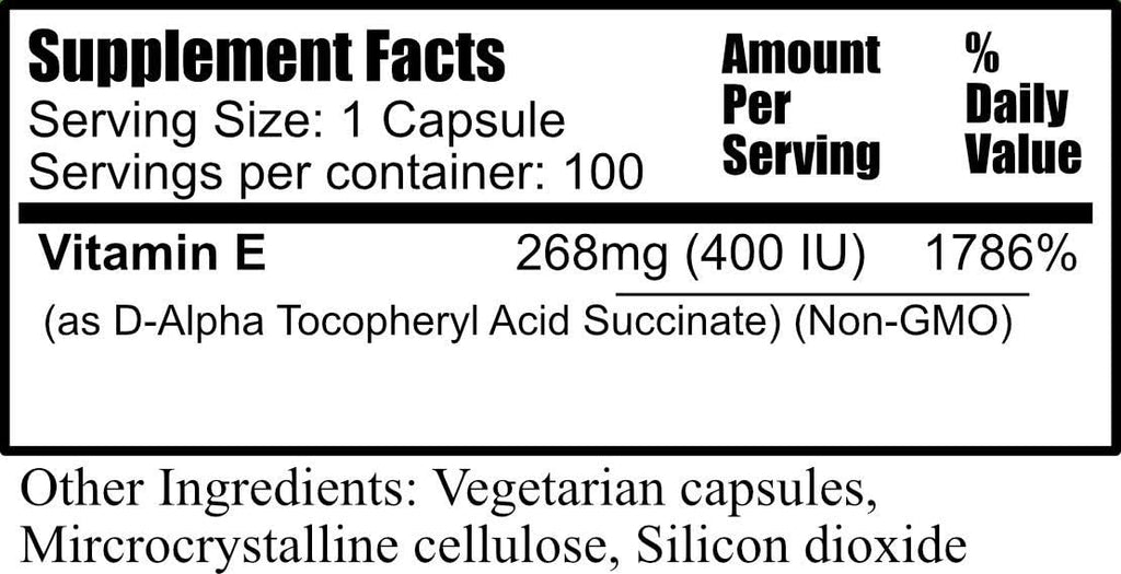 Daily Manufacturing Vitamin E Dry (268 mg, 400 IU)