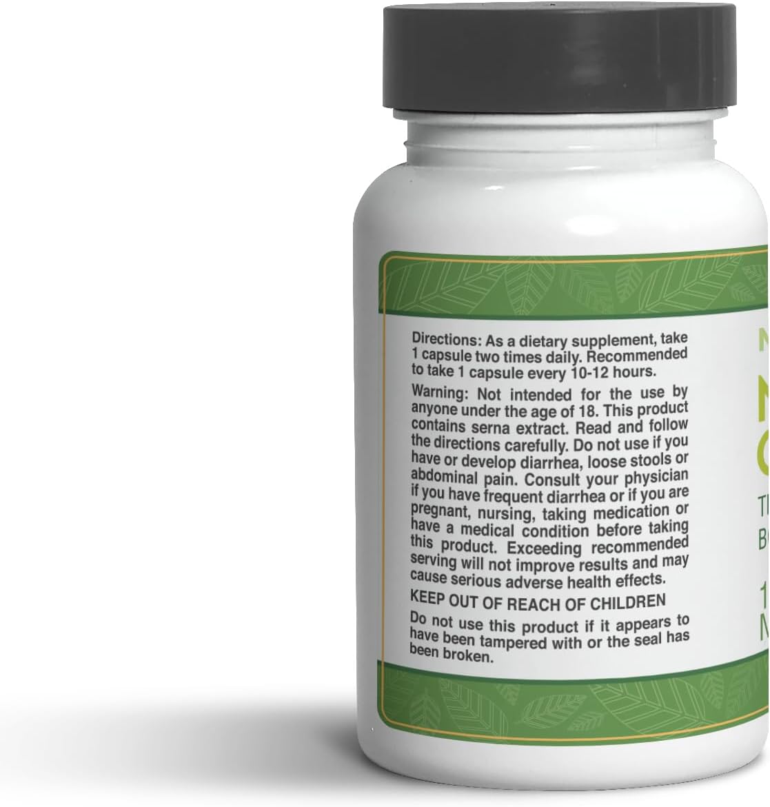 Natural Vita Natural Cleanse - Suplemento de Colon, Limpieza Corporal Completa, 60 Cápsulas
